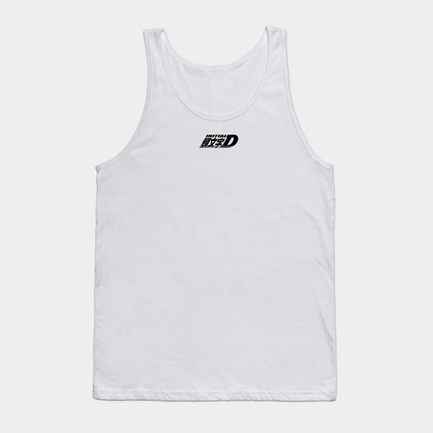 Initial D (Small/Centered) Tank Top by gtr